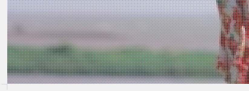 前方も同様に拡大する