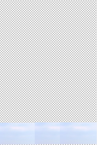 手前のレイヤー