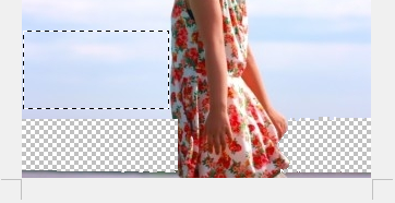空を選択し「コピー」する