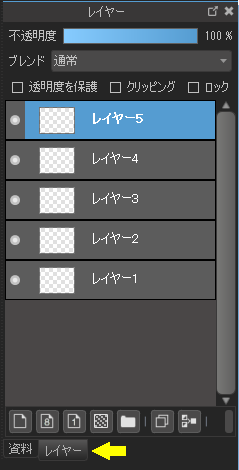 資料とレイヤー