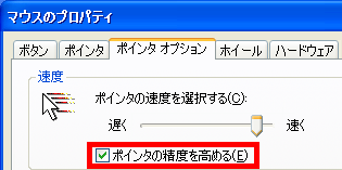 ポインタの制度を高める